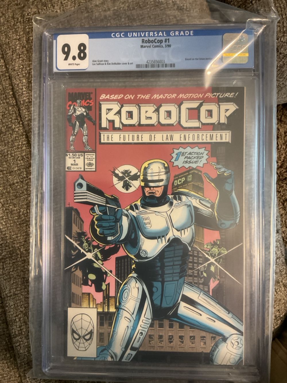 RoboCop - Marvel Comics (1 - Mar 1990) comic book collectible [Barcode 071486013297] - Main Image 3