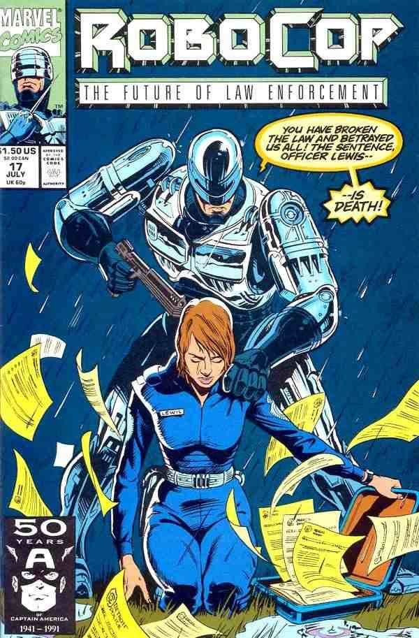 Robocop - Marvel Comics Group (17 - 07/1991) comic book collectible - Main Image 1