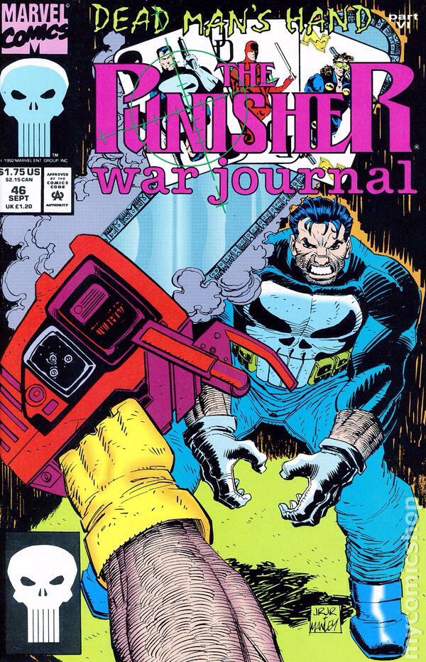 Punisher War Journal - Marvel Comics (46 - Sep 1992) comic book collectible [Barcode 759606059799] - Main Image 1