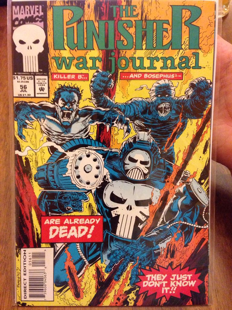 Punisher: War Journal, The  (56 - Jul 1993) comic book collectible [Barcode 759606040636] - Main Image 1