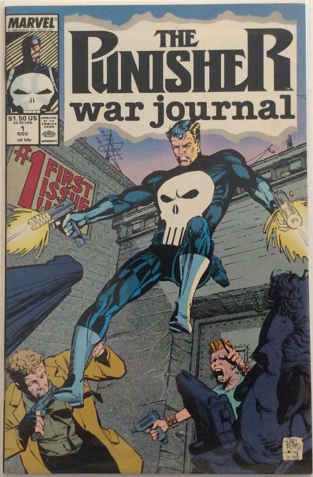 Punisher War Journal - Marvel Comics (1 - 11/1988) comic book collectible - Main Image 2