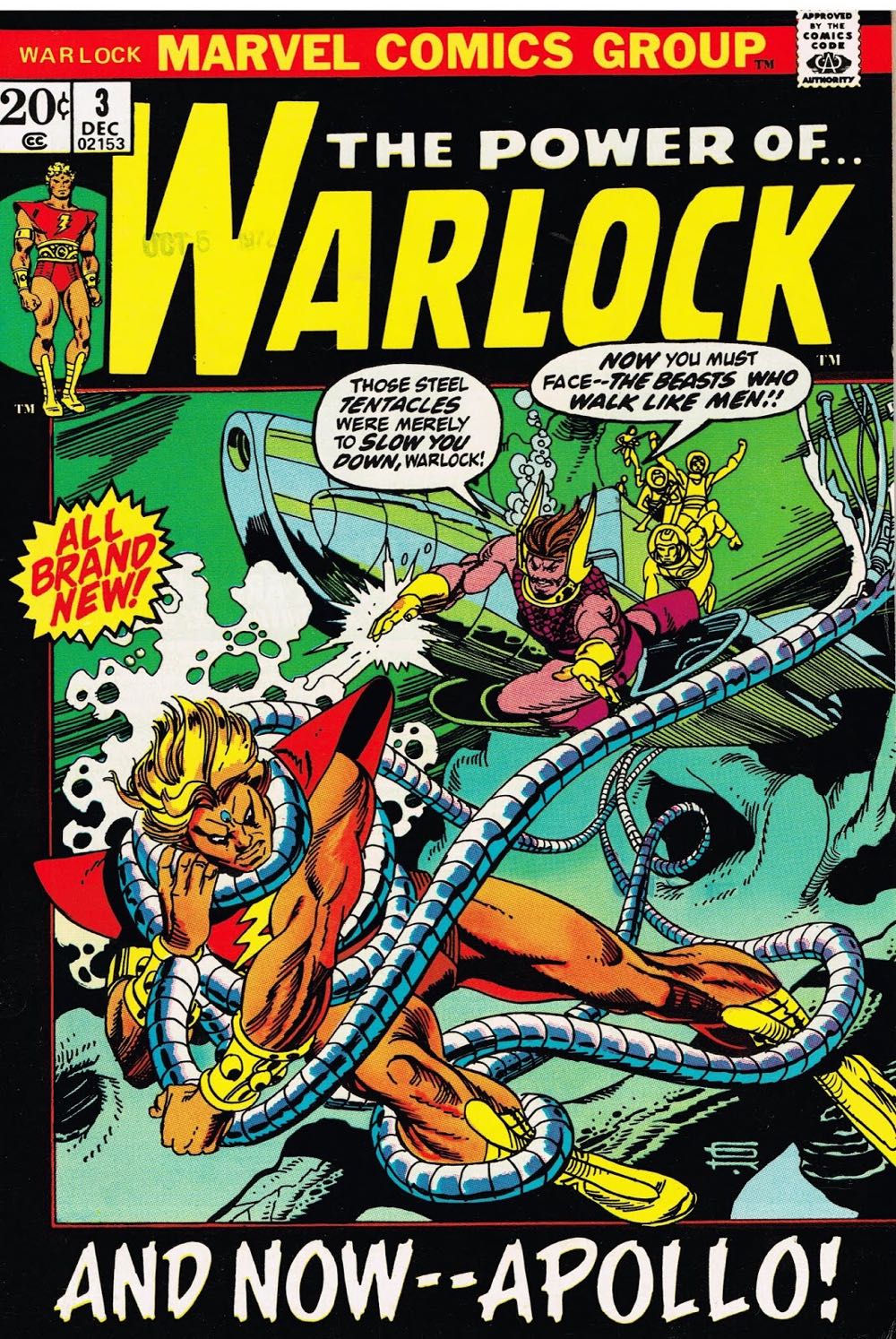 Warlock - Marvel Comics (3 - Jan 1999) comic book collectible [Barcode 759606046928] - Main Image 2