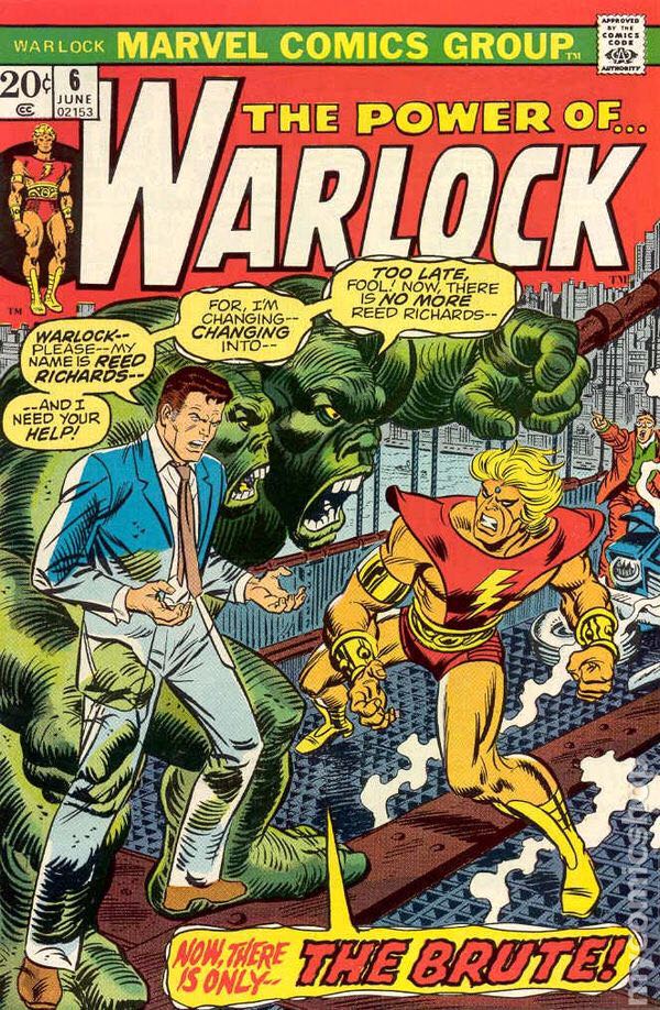 Warlock (1972 Marvel 1st Series) - Marvel Comics Group (6) comic book collectible - Main Image 1