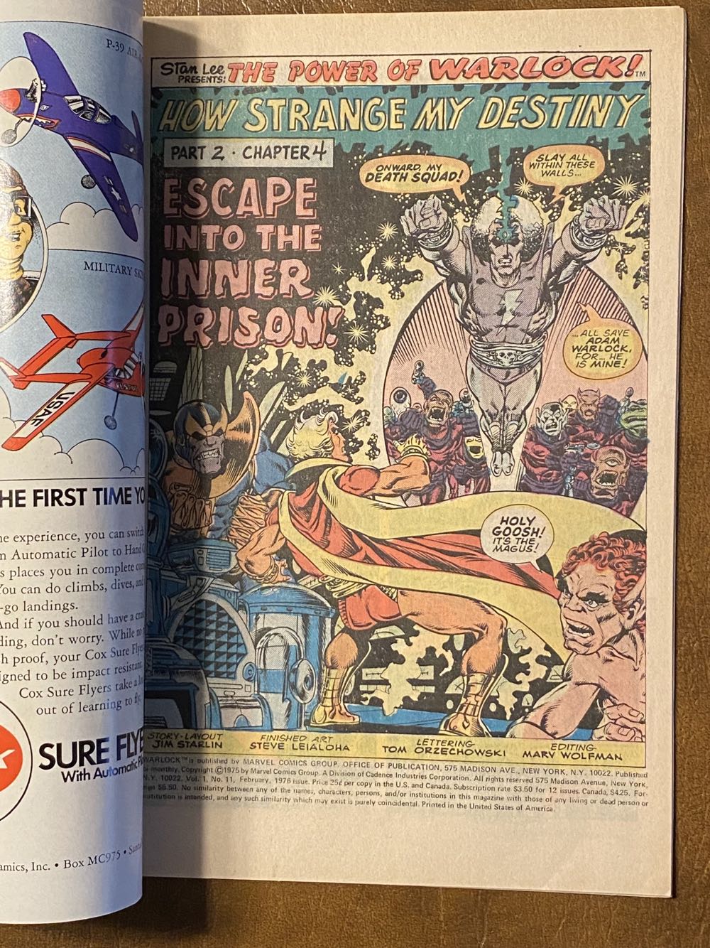 Warlock  (11) comic book collectible [Barcode 759606046928] - Main Image 2