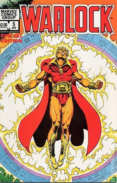 Warlock - Marvel (5 - Apr 1983) comic book collectible [Barcode 759606046928] - Main Image 1