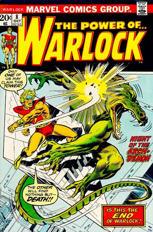 Warlock - Marvel Comics (8 - 10/1973) comic book collectible [Barcode 759606046928] - Main Image 1