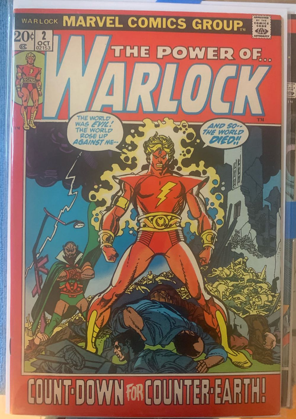Warlock - Marvel Comics (2 - 10/1972) comic book collectible - Main Image 2
