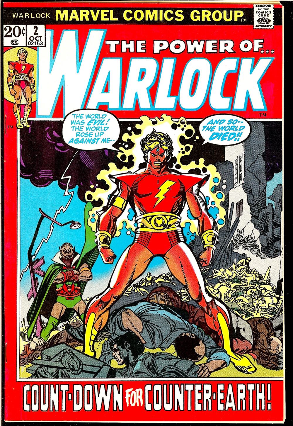 Warlock - Marvel Comics (2 - 10/1972) comic book collectible - Main Image 4