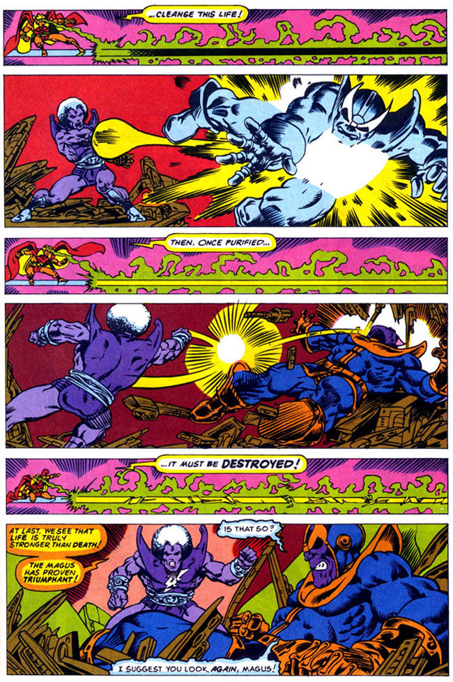 The Power Of… Warlock - Marvel Comics (11 - Apr 1976) comic book collectible - Main Image 4