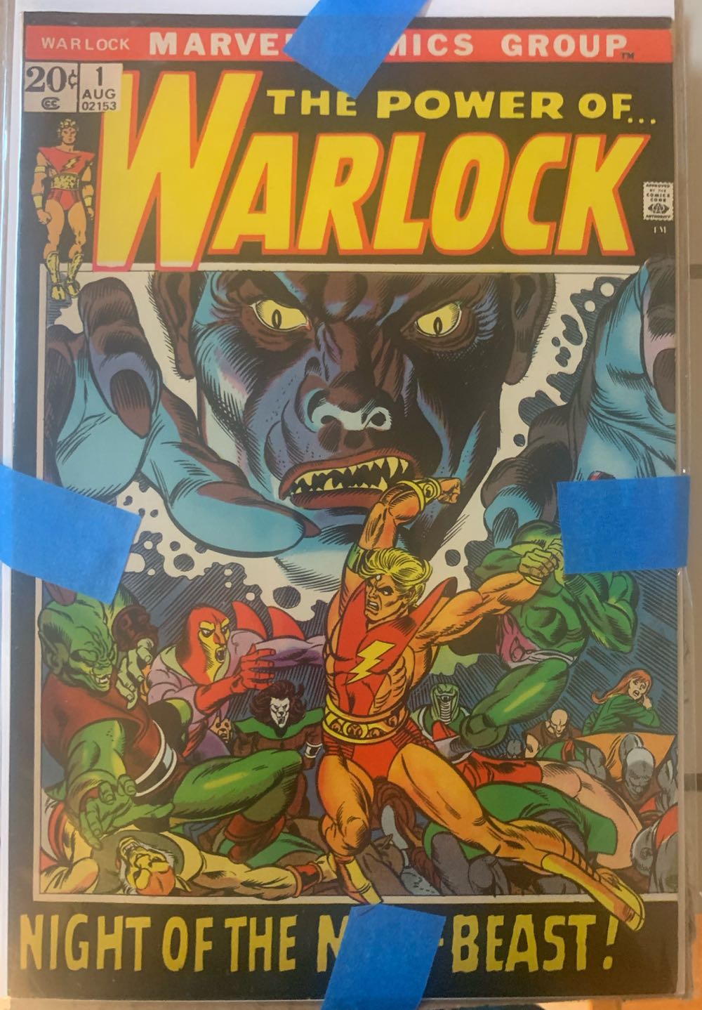 Warlock - Marvel Comics Group (1 - 08/1972) comic book collectible - Main Image 2