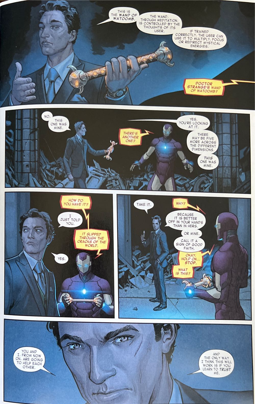 Iron Man (Invincible) #2 - Marvel Comics (2 - Dec 2015) comic book collectible [Barcode 75960608306000211] - Main Image 3