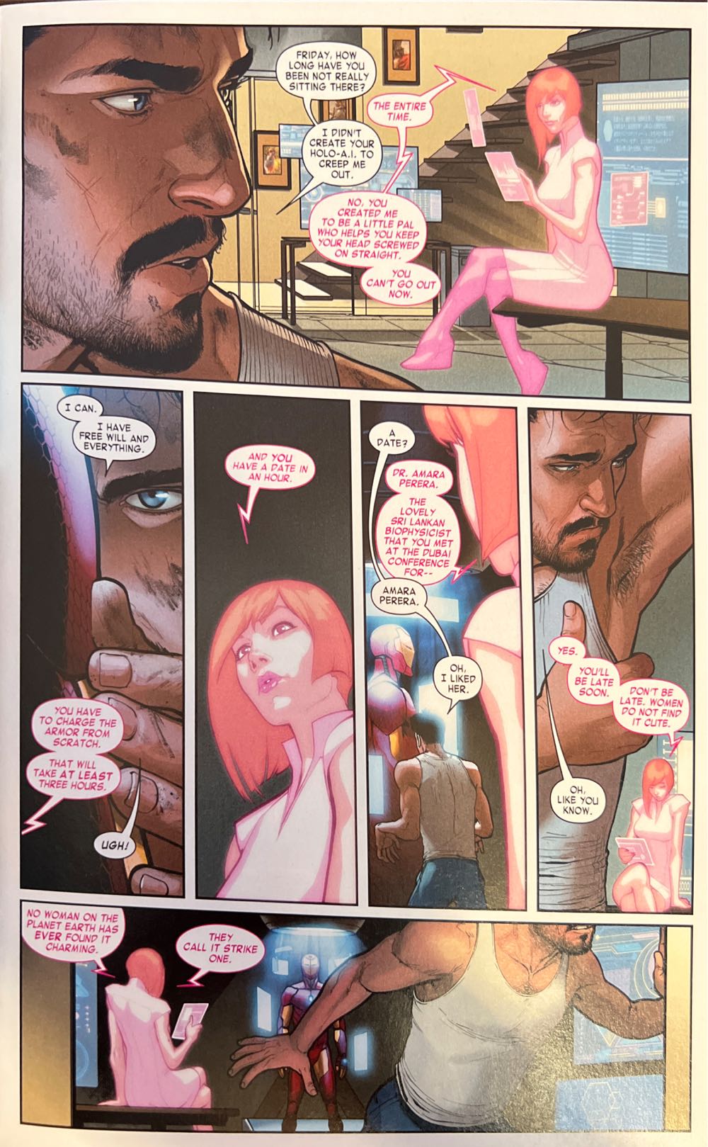 Invincible Iron Man  (1) comic book collectible [Barcode 75960608306000123] - Main Image 2