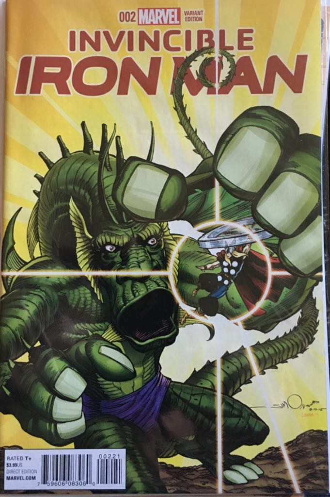 Invincible Iron Man - Marvel Comics (2) comic book collectible [Barcode 75960608306000221] - Main Image 1