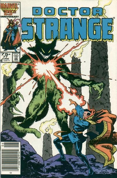 Doctor Strange - Marvel (77 - Jun 1986) comic book collectible [Barcode 759606075201] - Main Image 1