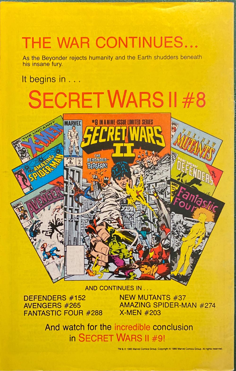 Doctor Strange - Marvel Comics (75 - Feb 1986) comic book collectible [Barcode 759606075201] - Main Image 2