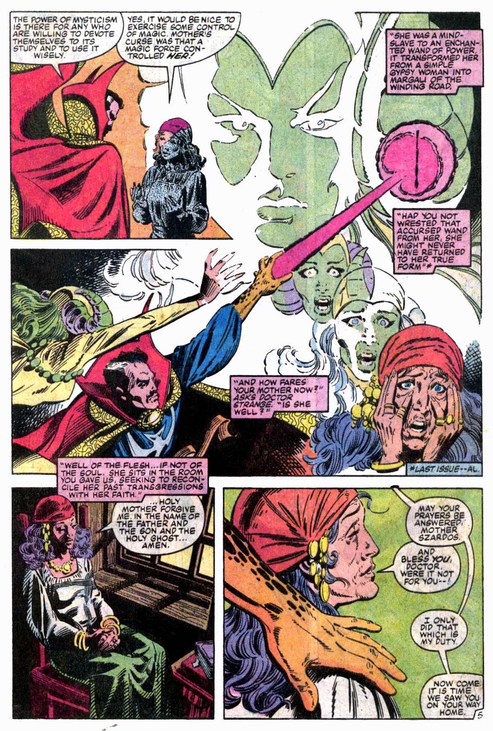 Doctor Strange #58 - Marvel (58 - Apr 1983) comic book collectible [Barcode 759606047321] - Main Image 4
