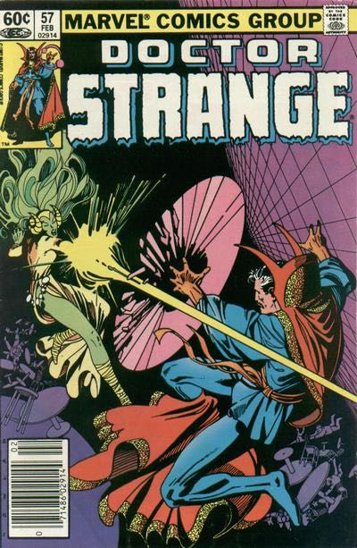 Doctor Strange: Master Of The Mystic Arts - Marvel Comics (57 - Feb 1983) comic book collectible [Barcode 000000000] - Main Image 1