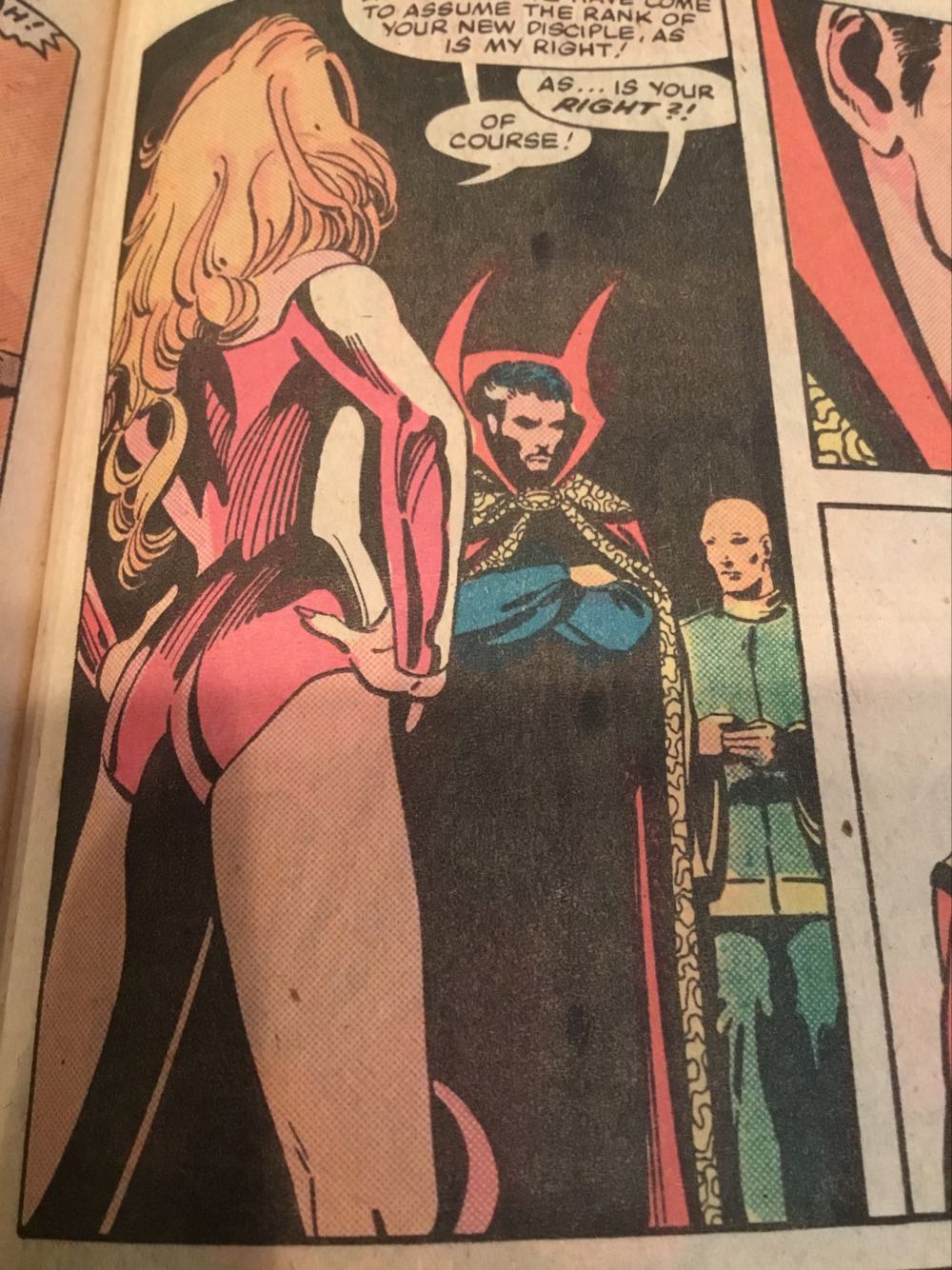 Doctor Strange: Master Of The Mystic Arts - Marvel Comics (57 - Feb 1983) comic book collectible [Barcode 000000000] - Main Image 3