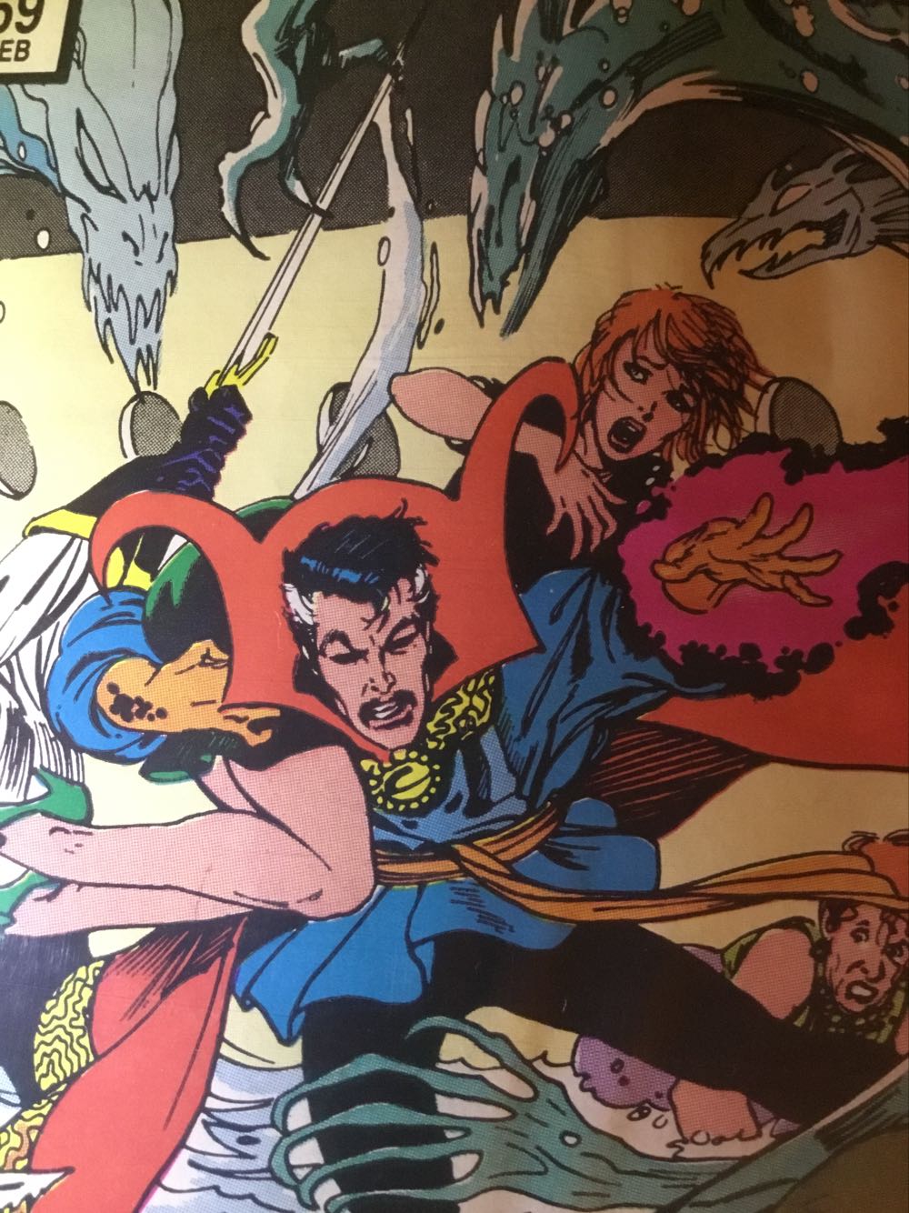 Doctor Strange - Marvel Comics (69 - Feb 1985) comic book collectible [Barcode 000000000] - Main Image 3