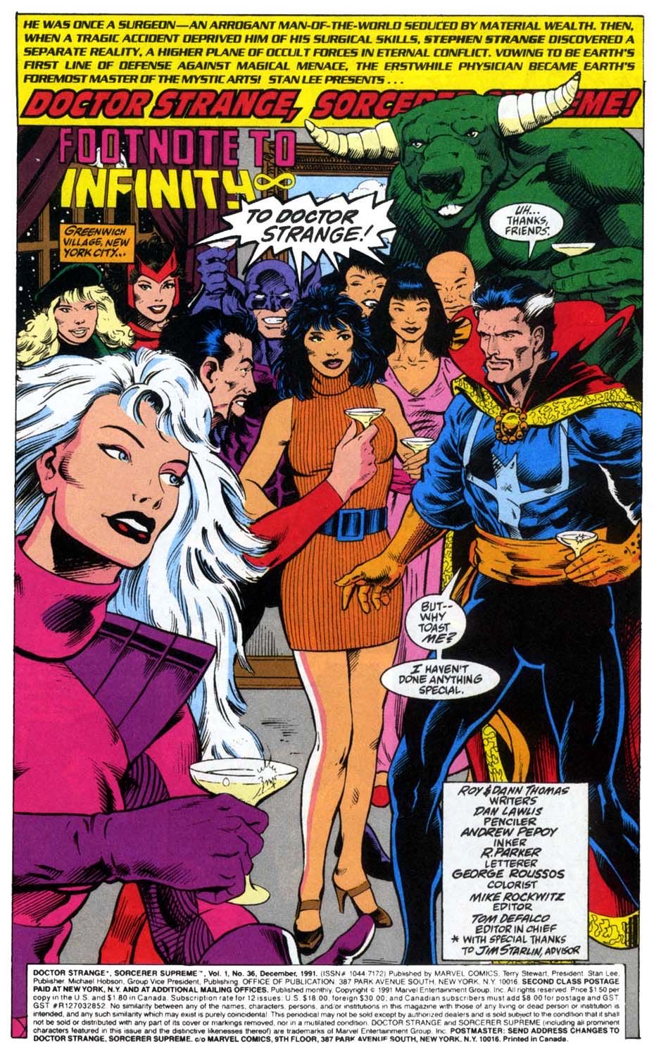 Doctor Strange - Marvel Comics Group (36 - Aug 1979) comic book collectible - Main Image 3