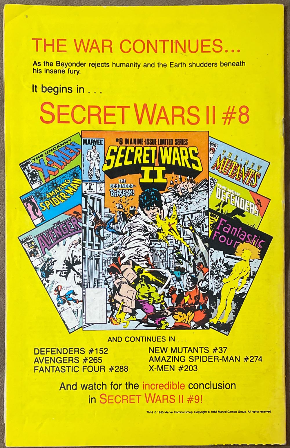 Doctor Strange - Marvel Comics (75 - Feb 1986) comic book collectible [Barcode 071486029144] - Main Image 2