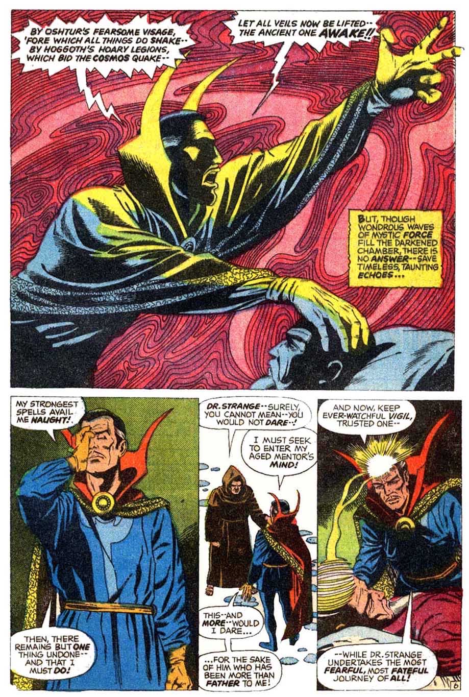 Doctor Strange - Zenith Books, Inc. (170 - Jul 1968) comic book collectible [Barcode 759606047321] - Main Image 3