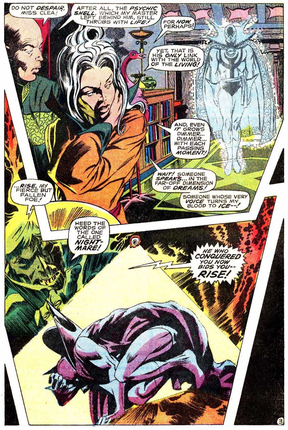 Doctor Strange - Marvel Comics Group (182 - 09/1969) comic book collectible - Main Image 3