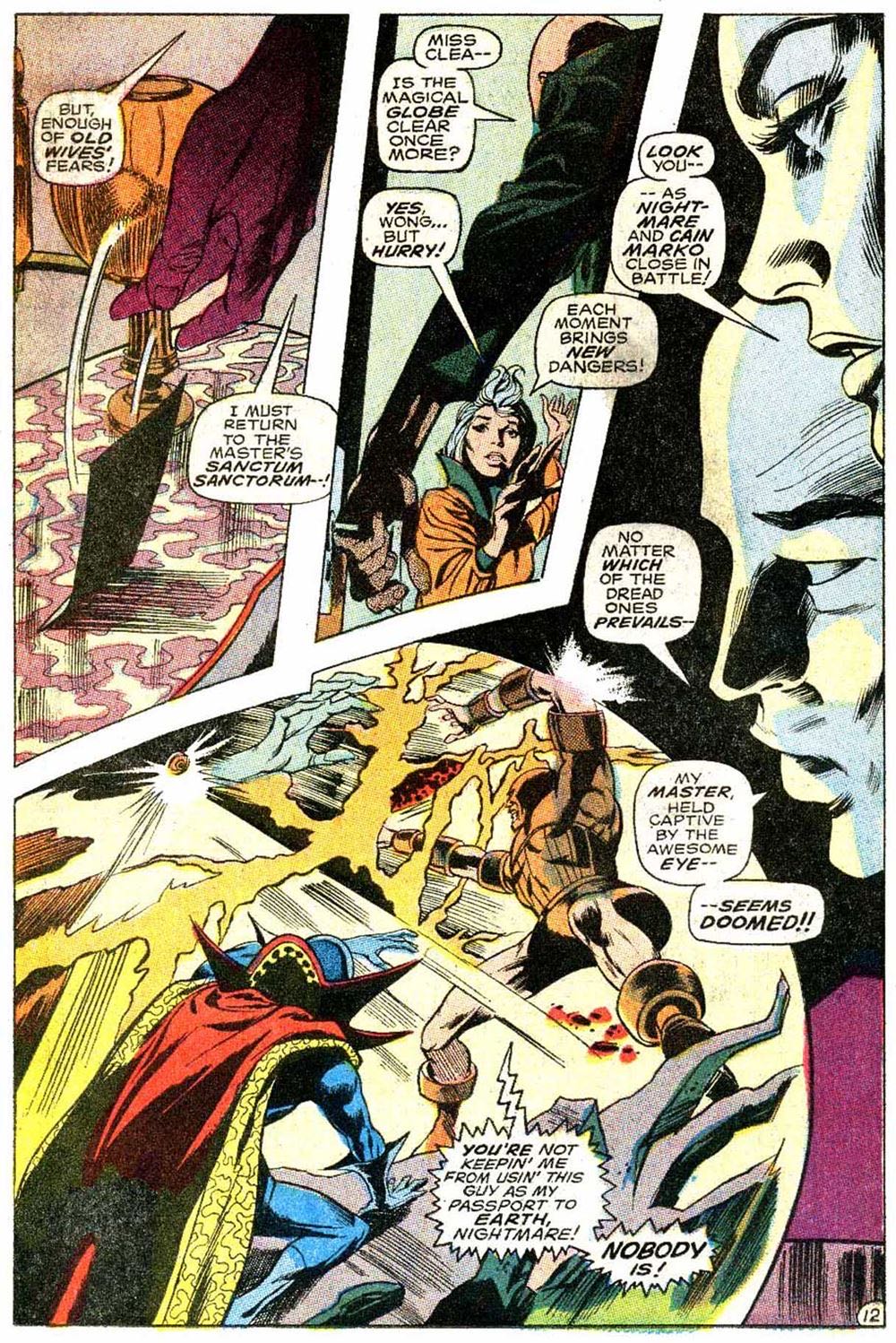 Doctor Strange - Marvel Comics Group (182 - 09/1969) comic book collectible - Main Image 4