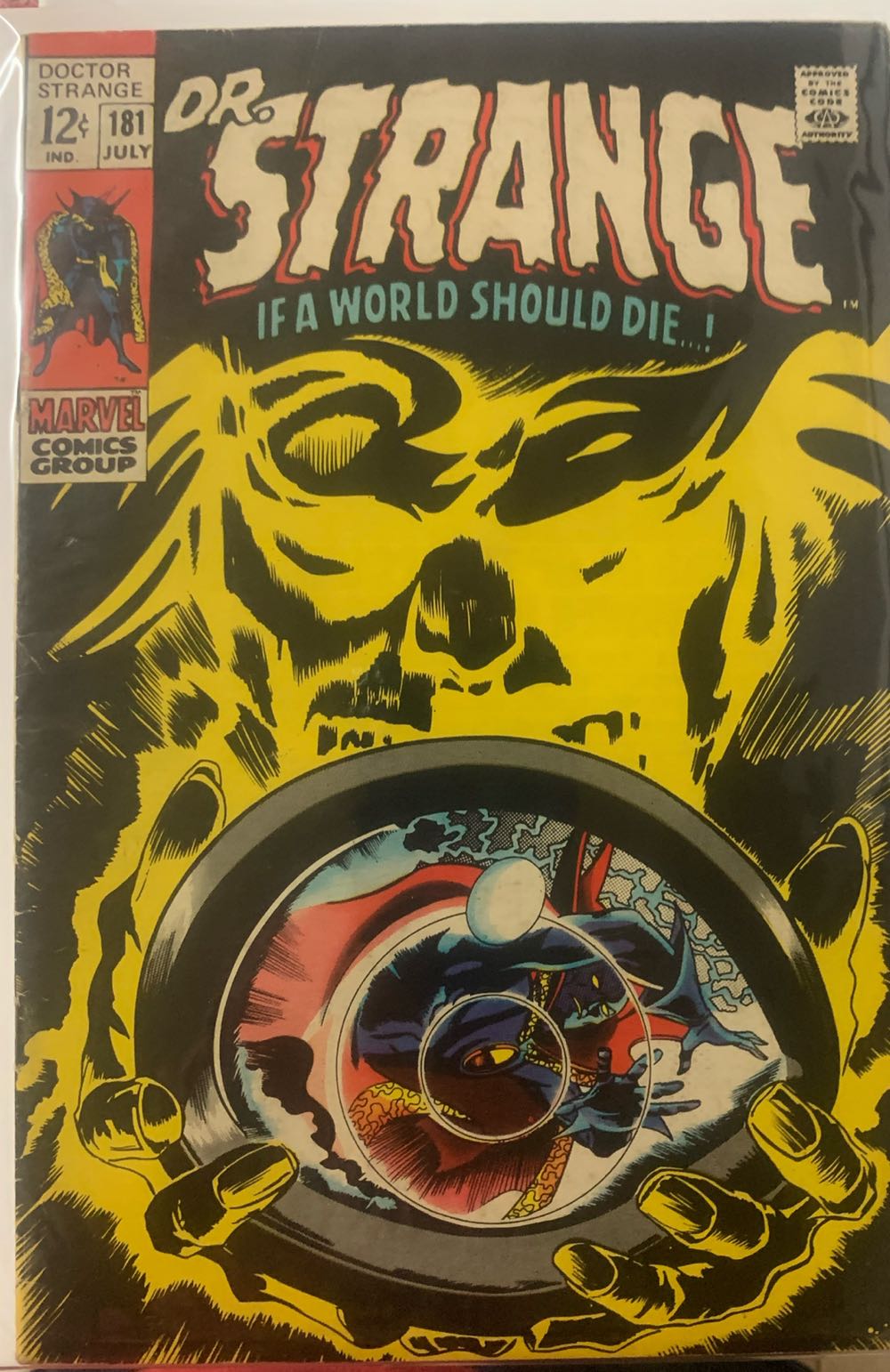 Doctor Strange - Marvel Comics (181 - Jul 1969) comic book collectible - Main Image 3
