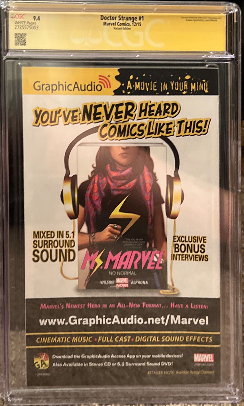 Doctor Strange - Marvel Comics (1 - Oct 2015) comic book collectible [Barcode 75960608301500121] - Main Image 2