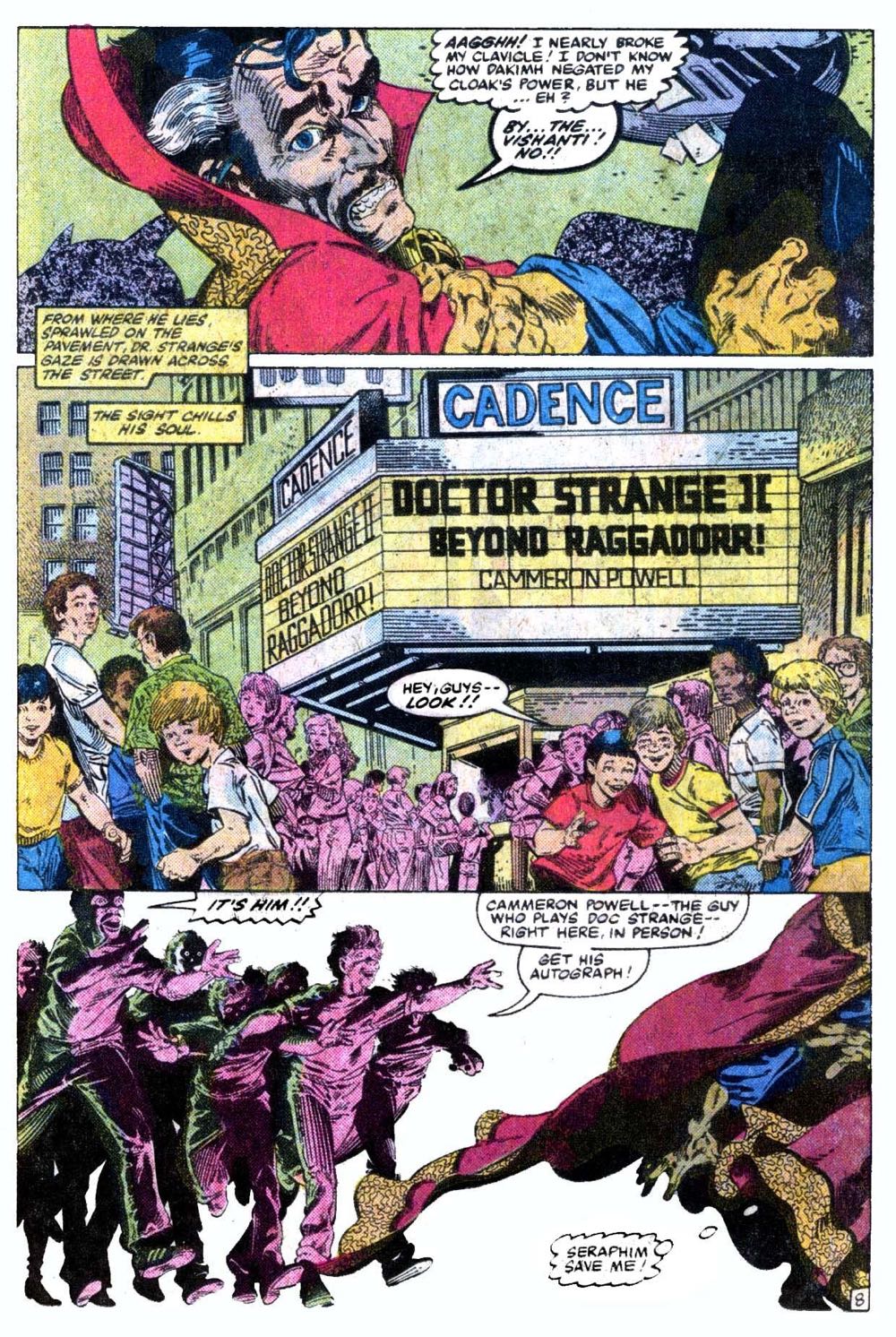Doctor Strange - Marvel Comics Group (55 - Oct 1974) comic book collectible [Barcode 759606047321] - Main Image 4