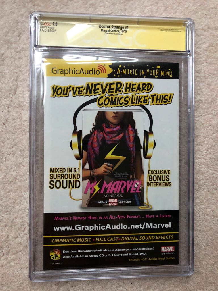 Doctor Strange  (1) comic book collectible [Barcode 75960608301500191] - Main Image 2