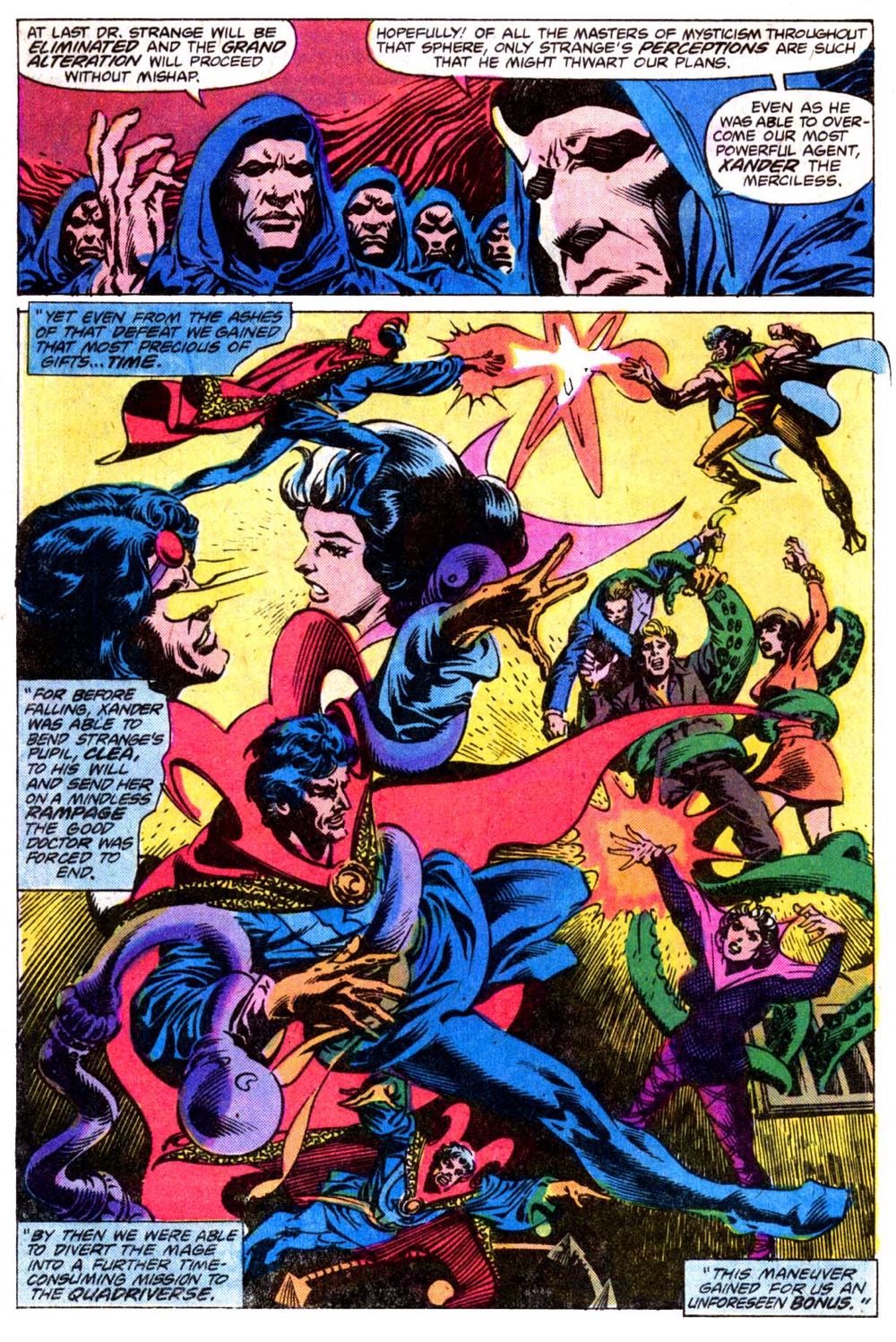 Doctor Strange - Marvel Comics Group (24 - Aug 1977) comic book collectible [Barcode 07148602914408] - Main Image 3
