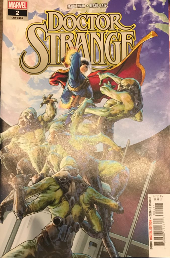 Doctor Strange  (2 - Aug 2018) comic book collectible [Barcode 759606089376] - Main Image 1