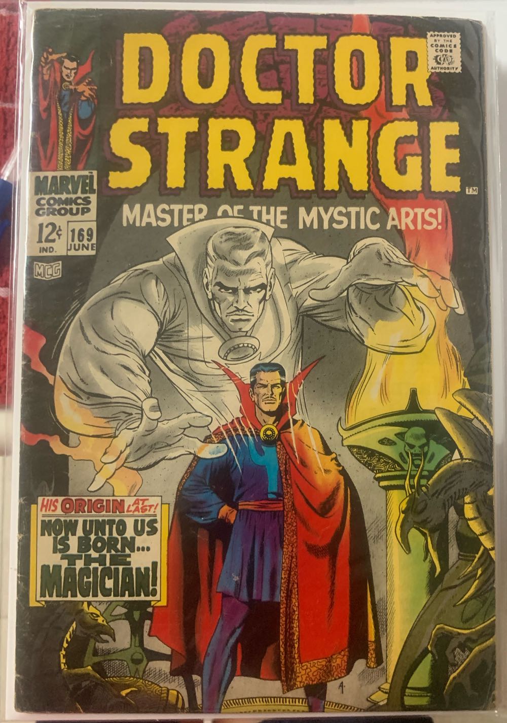 Doctor Strange (Vol 1) - Marvel Comics Group (169 - Jun 1968) comic book collectible - Main Image 2