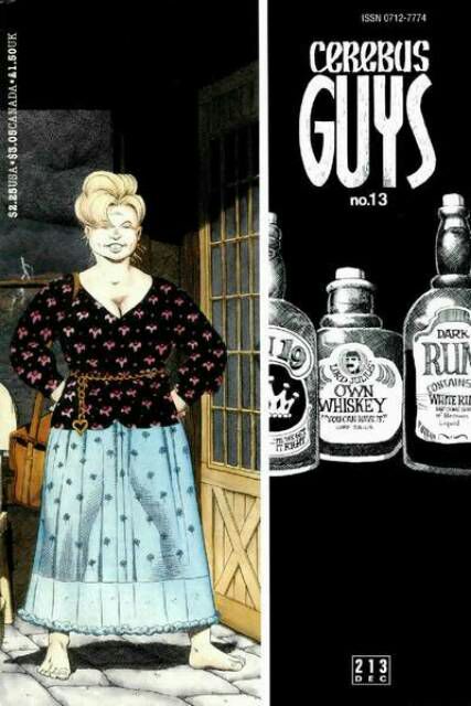 Cerebus - Aardvark-Vanaheim (213 - Dec 1996) comic book collectible [Barcode 07127774] - Main Image 1