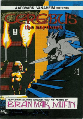 Cerebus - Aardvark Vanaheim (5) comic book collectible - Main Image 1