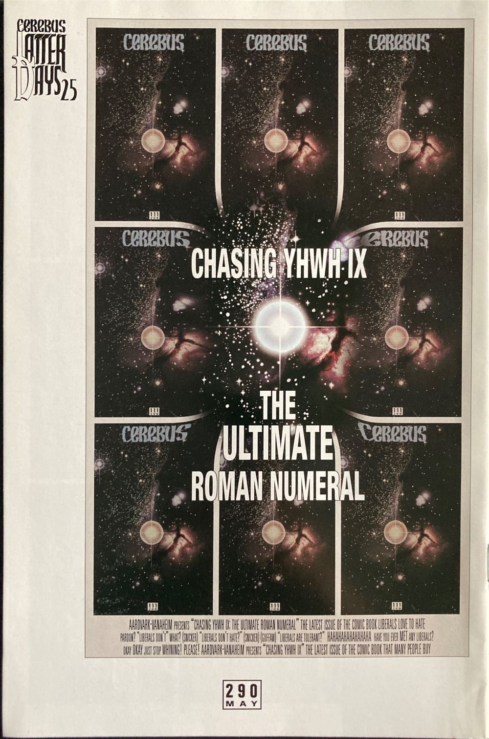 Cerebus  (289) comic book collectible - Main Image 2