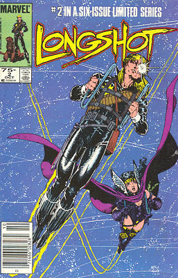 Longshot - Marvel (1 - Sep 1985) comic book collectible [Barcode 071486028284] - Main Image 3