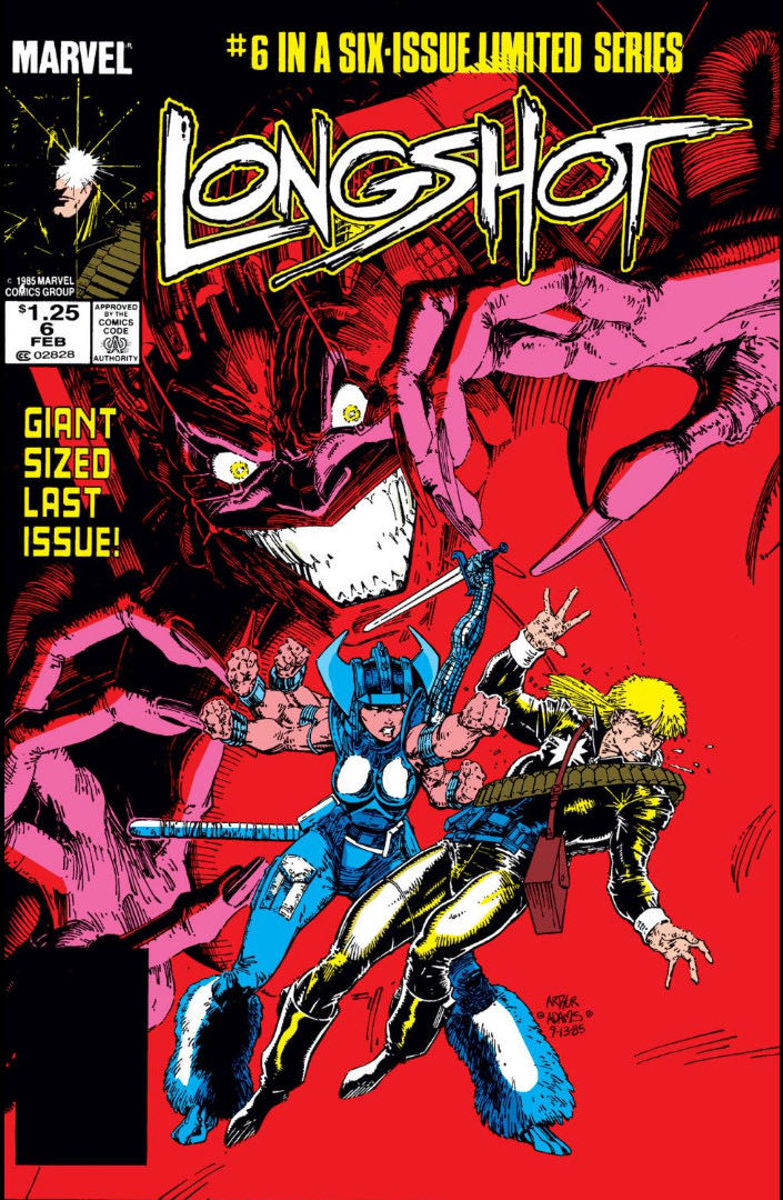Longshot - Marvel (1 - Sep 1985) comic book collectible [Barcode 071486028284] - Main Image 4