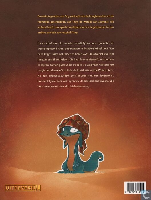 Legenden van Troy - Tykko 2 De Verdronken Stad - Uitgeverij L (2) comic book collectible [Barcode 9789024531455] - Main Image 2