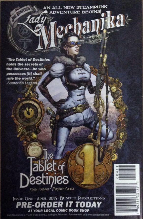 Lady Mechanika  (4 - 02/2015) comic book collectible [Barcode 706238331281] - Main Image 2