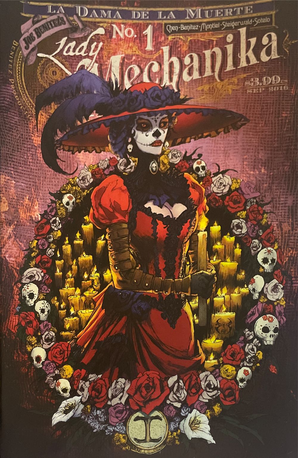 Lady Mechanika - Benitez Productions (1 - Oct 2017) comic book collectible [Barcode 70623833130400911] - Main Image 2