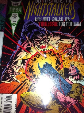 Nightstalkers - Marvel Comics (15 - Jan 1994) comic book collectible [Barcode 759606019281] - Main Image 1