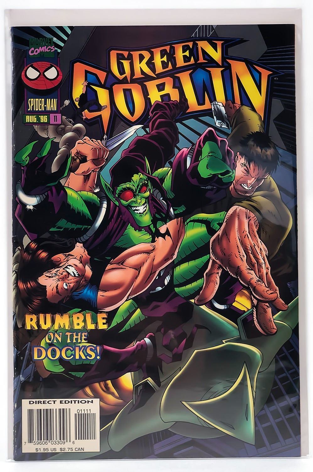 Green Goblin - Marvel Comics (10-13 - Jul 1996) comic book collectible [Barcode 759606033096] - Main Image 2
