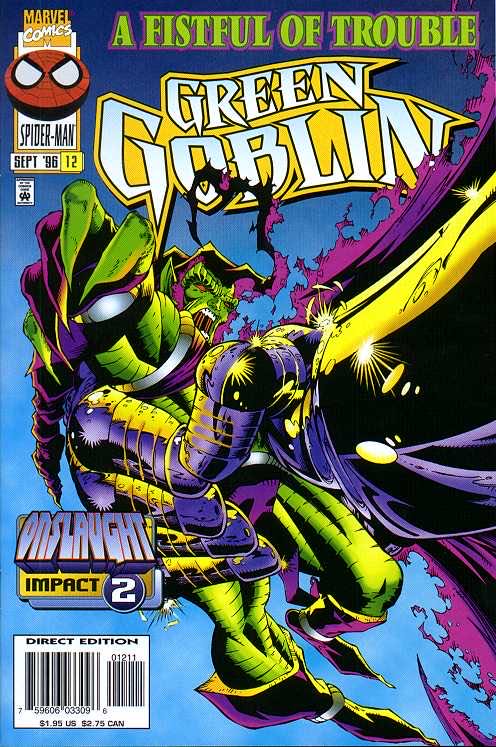 Green Goblin - Marvel Comics (10-13 - Jul 1996) comic book collectible [Barcode 759606033096] - Main Image 3