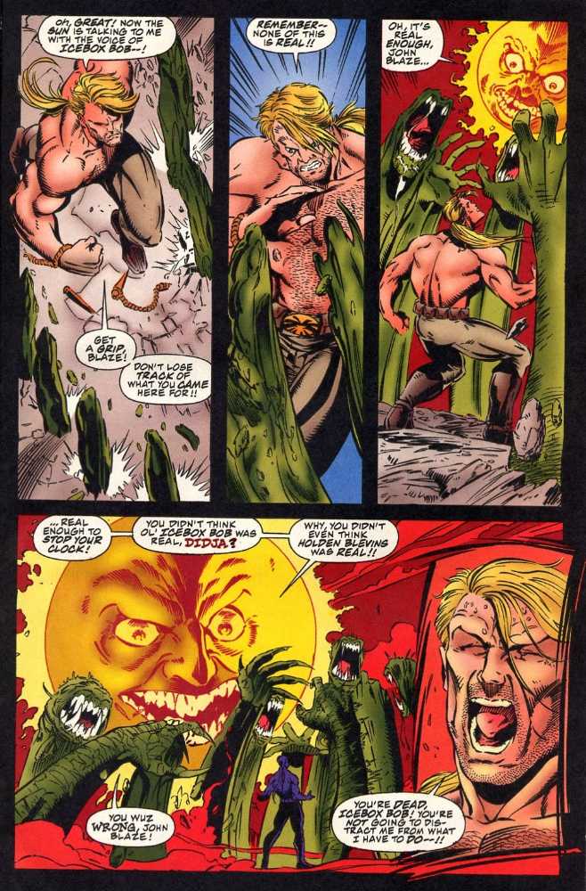 Blaze (Vol 1 | 1994) - Marvel (4 - Nov 1994) comic book collectible [Barcode 759606040438] - Main Image 4