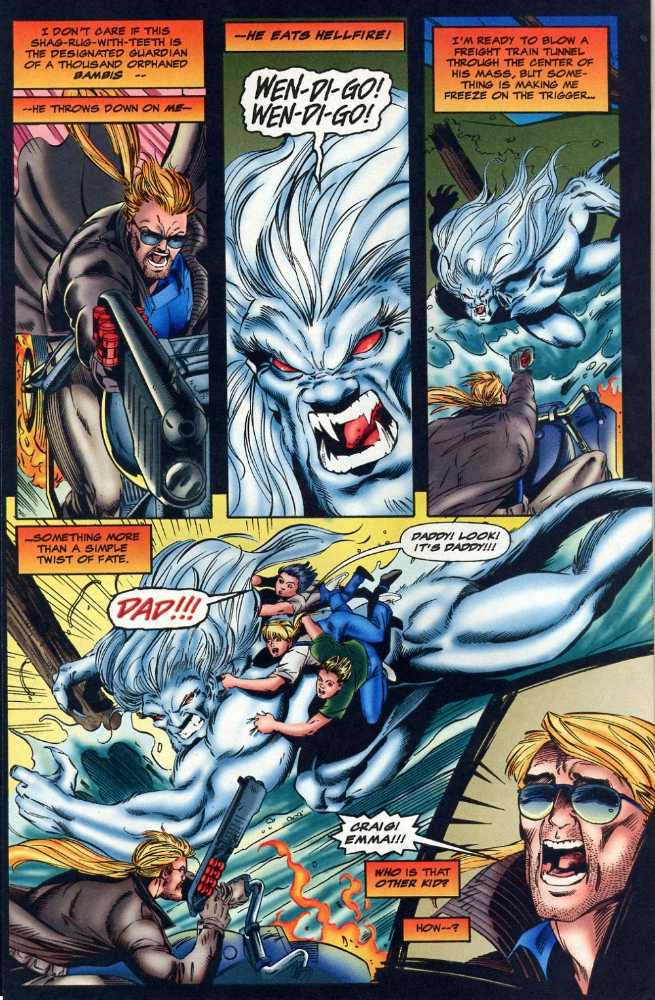 Blaze (Vol 1 | 1994) - Marvel (6 - Jan 1995) comic book collectible [Barcode 759606040438] - Main Image 4