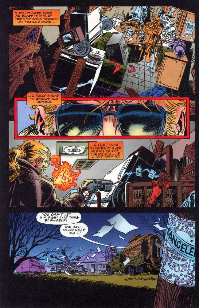 Blaze (Vol 1 | 1994) - Marvel (9 - Apr 1995) comic book collectible [Barcode 759606040438] - Main Image 3