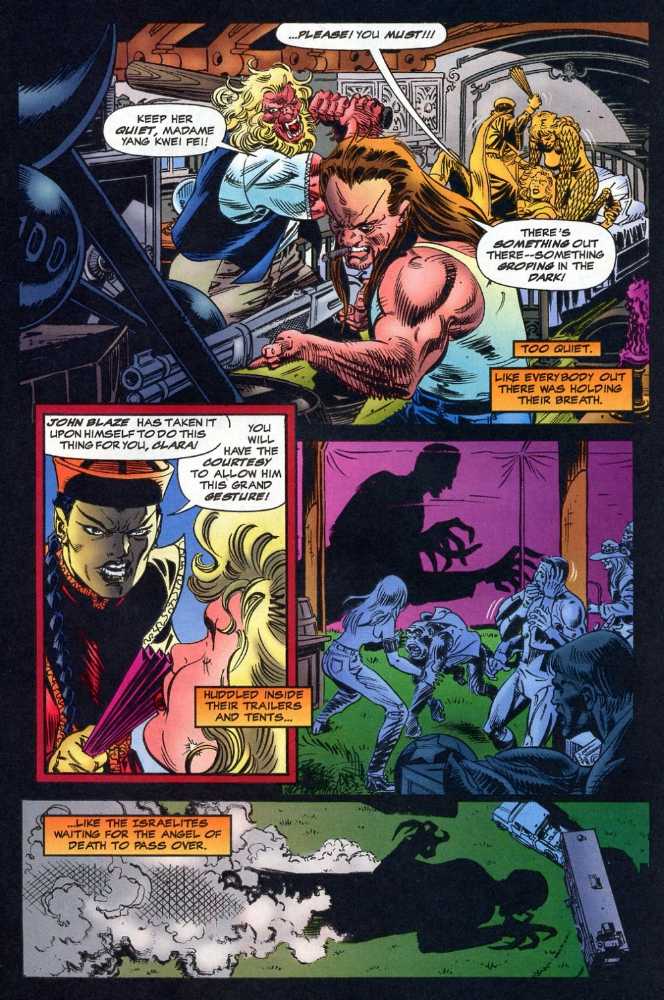 Blaze (Vol 1 | 1994) - Marvel (9 - Apr 1995) comic book collectible [Barcode 759606040438] - Main Image 4